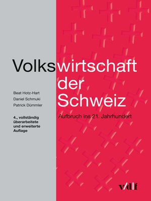 cover image of Volkswirtschaft der Schweiz